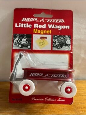 Radio Flyer Little Red Wagon Magnet - Red